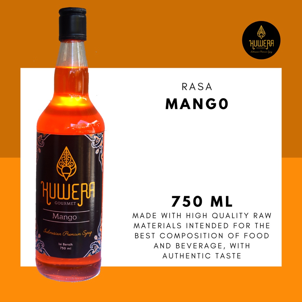 

Sirup Mangga I Mango I Kuwera syrup I 750 ml