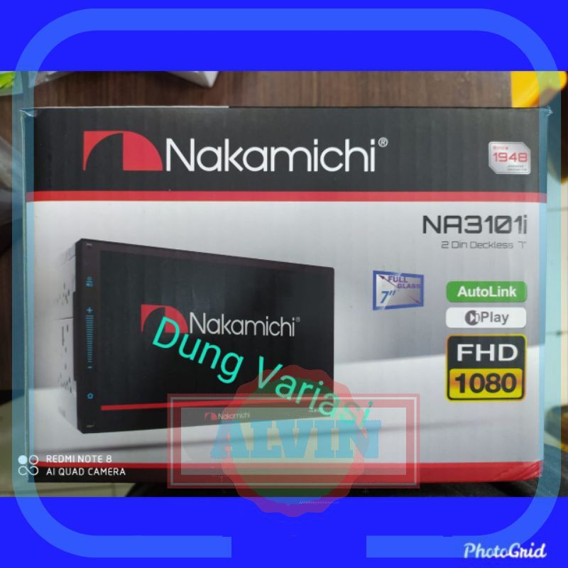 Audio Mobil Double Din Nakamichi Na3101I Mobil Universal AV