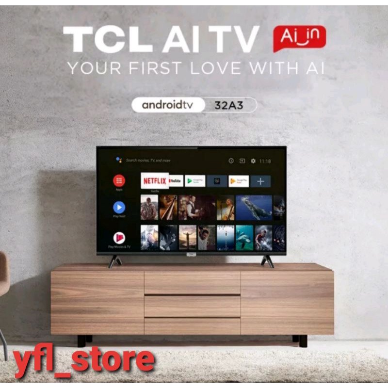 NEW LED TCL 32A3 PLUS 32 inch SMART DIGITAL ANDROID 11