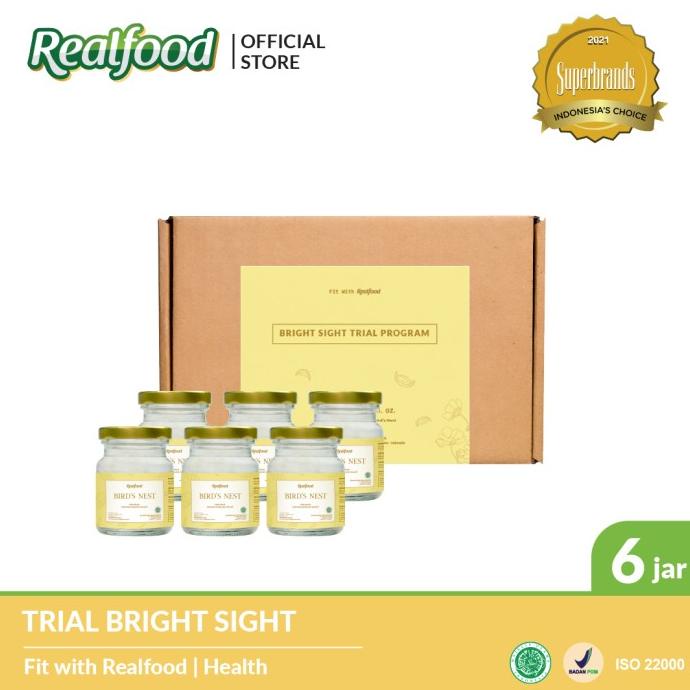 

Realfood Trial Bright Sight Minuman Sarang Burung Walet + Vitamin Mata | Minuman