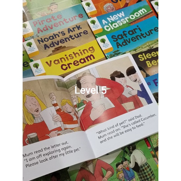 84 buku Oxford reading tree level 1 sampai level 9/buku impor/buku anak/happychild