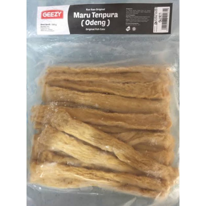 

Geezy (Minaku) maru tempura 500gr (odeng)