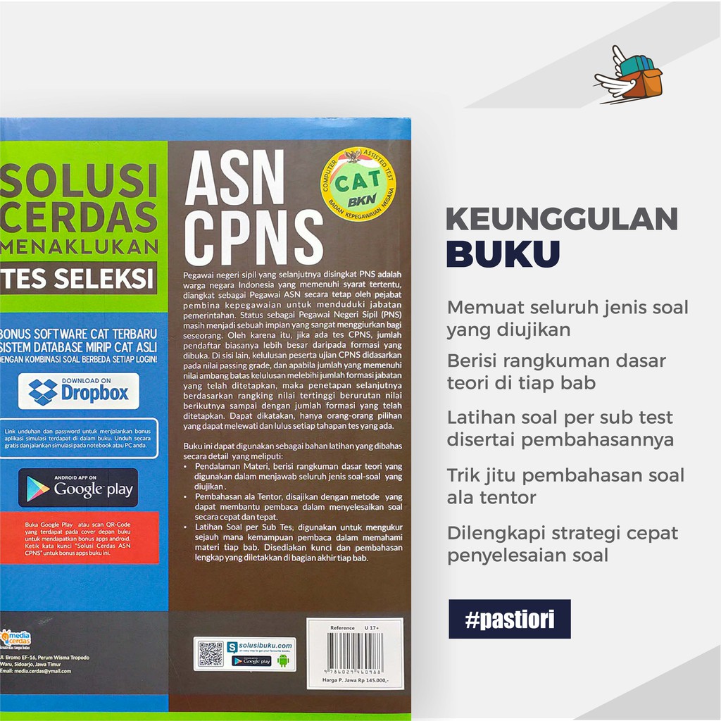 Buku Ori Murah Solusi Cerdas Menaklukan Tes Seleksi Masuk Asn Cpns Shopee Indonesia