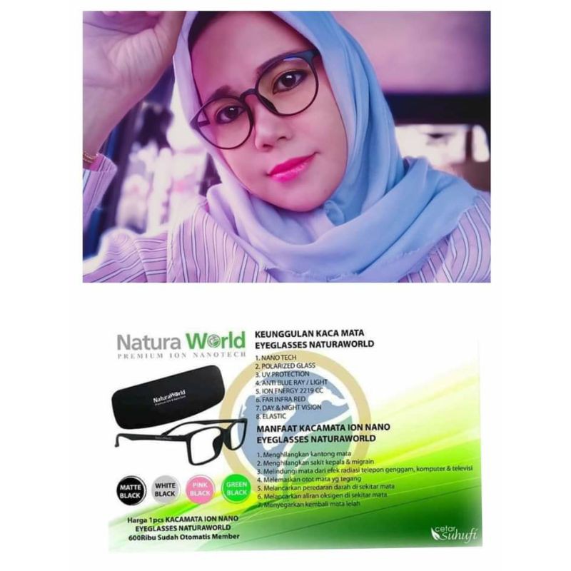 kaca mata ion nano natura world