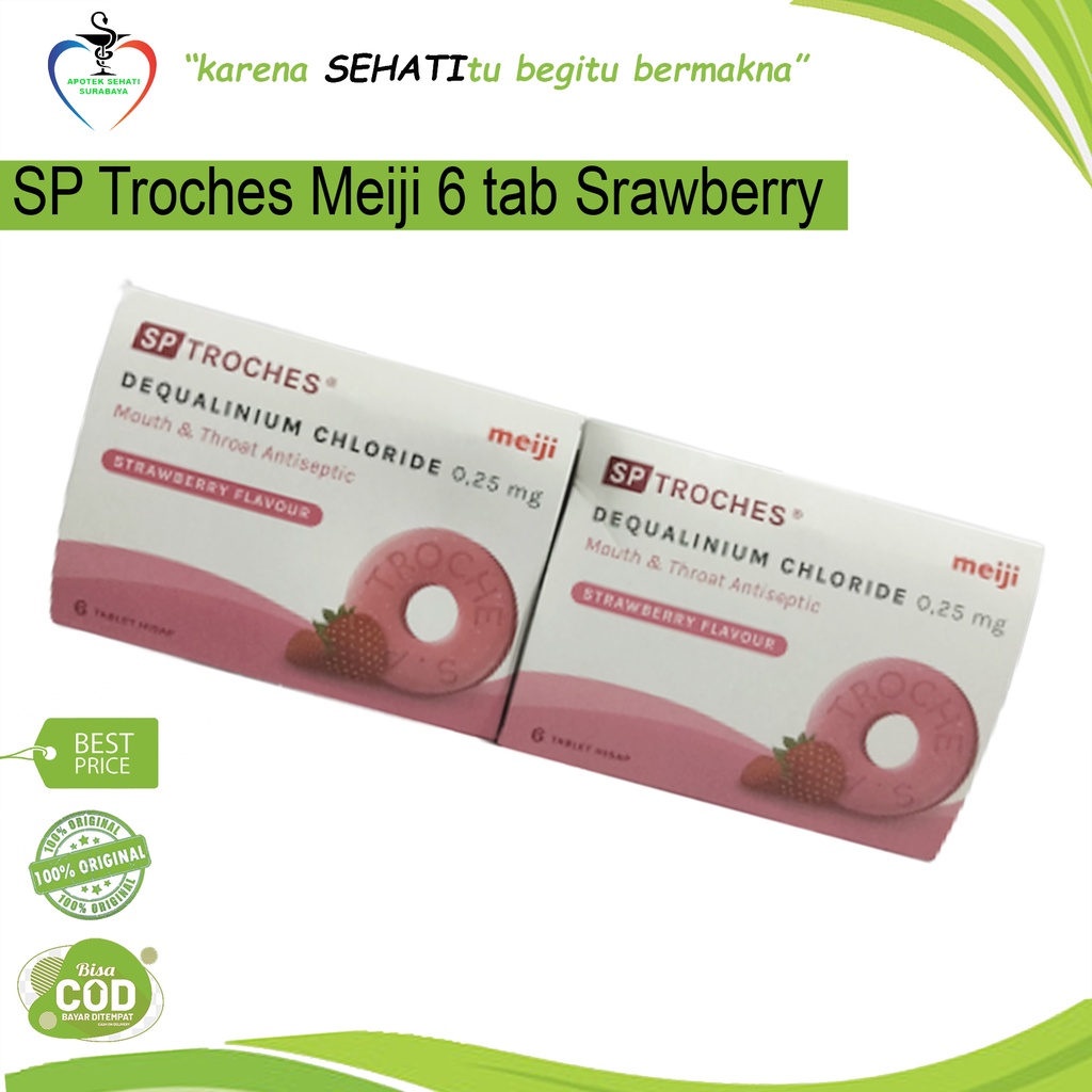 SP TROCHES OBAT RADANG TENGGOROKAN 6S ANTI SEPTIK