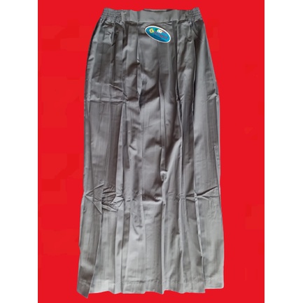 Rok Rempel Karet Abu Abu SMA Merk Seragam