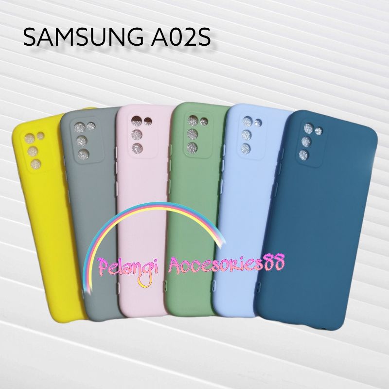 CASE SAMSUNG A02S SOFTCASE CANDY MACARON SILICON BAHAN SOFT