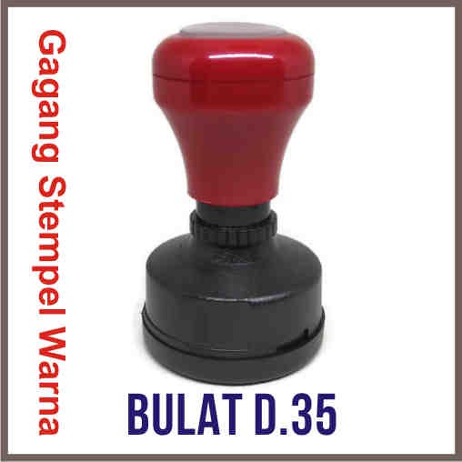 

GAGANG STEMPEL FLASH BULAT D35