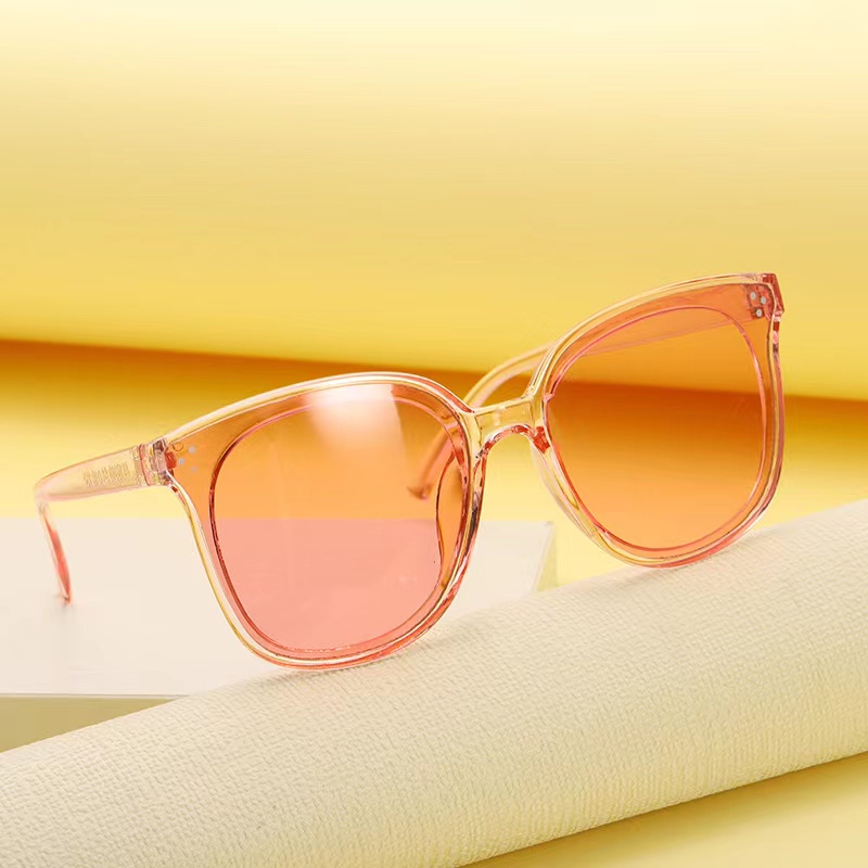 Kacamata Wanita Hitam  Pria  Anti Radiasi UV Fashion Sunglasses Eyewear Kacamata Andin Kacamata Fashion-ka-17 C6 pink