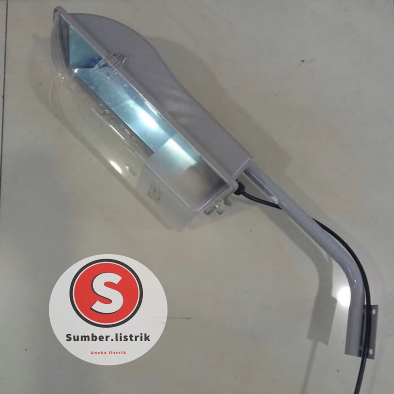 kap lampu jalan/PJU/ water proof/ led outdoor fitting e27 +TIANG /  lampu jalan