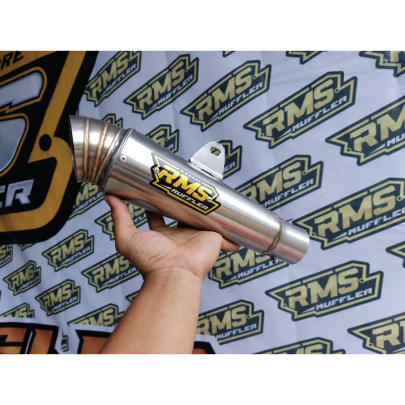 KNALPOT RMS MUFFLER ORIGINAL KEONG JUMBO SARANGAN 1/4 ENGKERR ONLY P23 D50 BKN DPJ BSS RPS CTS