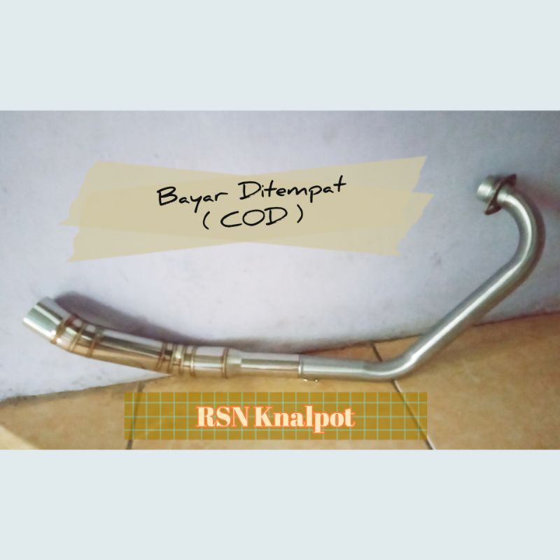 Leheran | Leher Pipa Knalpot Vixion Old | Lama