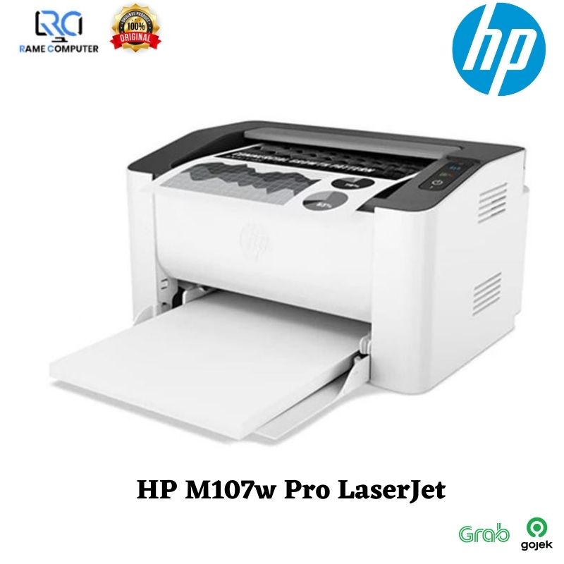 HP M107w Pro LaserJet PUTIH