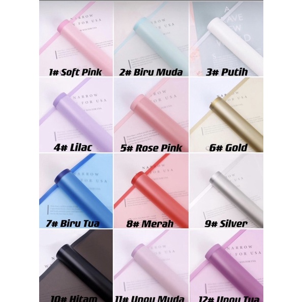 

Kertas Buket Cellophane Transparan List [L05] !! WAJIB ORDER TAMBAHAN BOX !!!