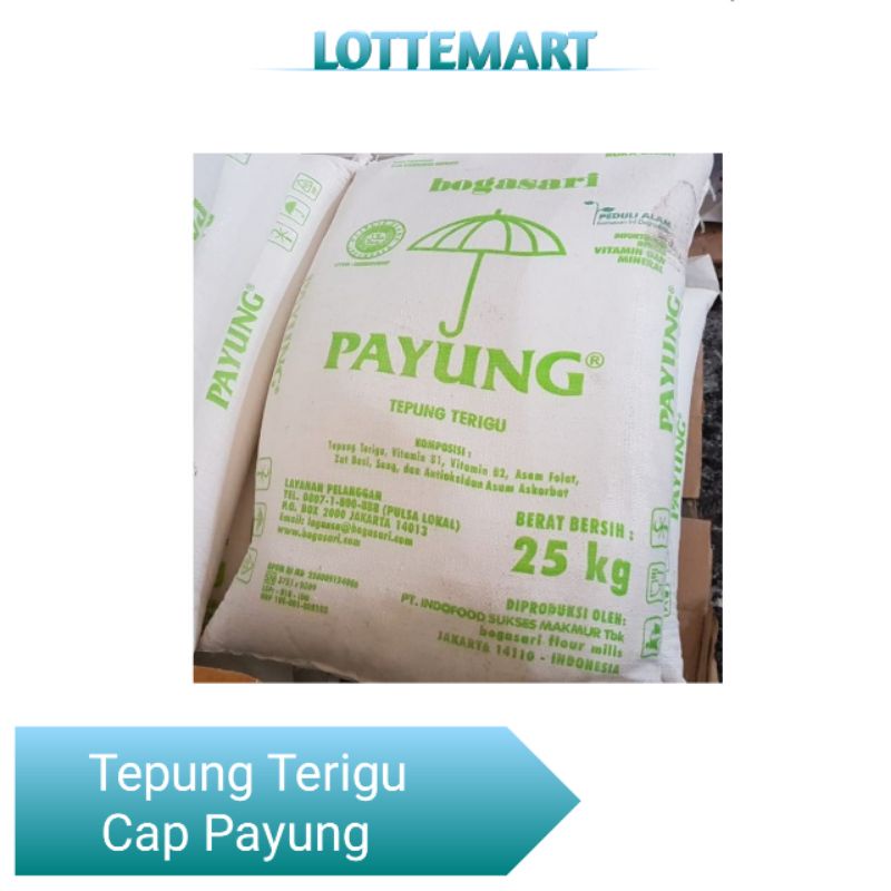 

Terigu Payung 100 gr/ 250 gr/500 gr