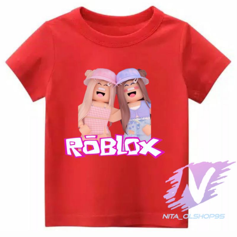 kaos anak character roblox baju mine craft