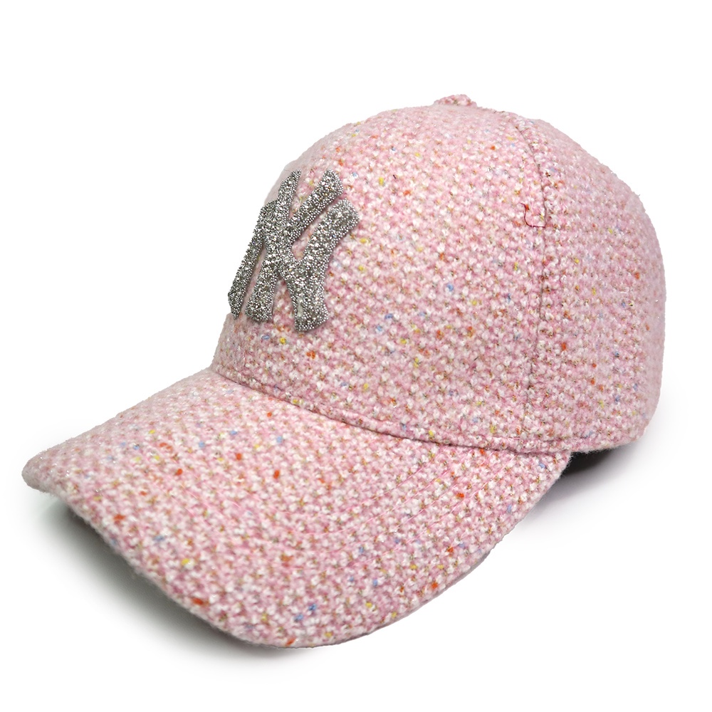 Topi Wanita Baseball / Bisbol Cap Bordir Bling - Bling NY, Versi Korea 6 Warna - Topi 12