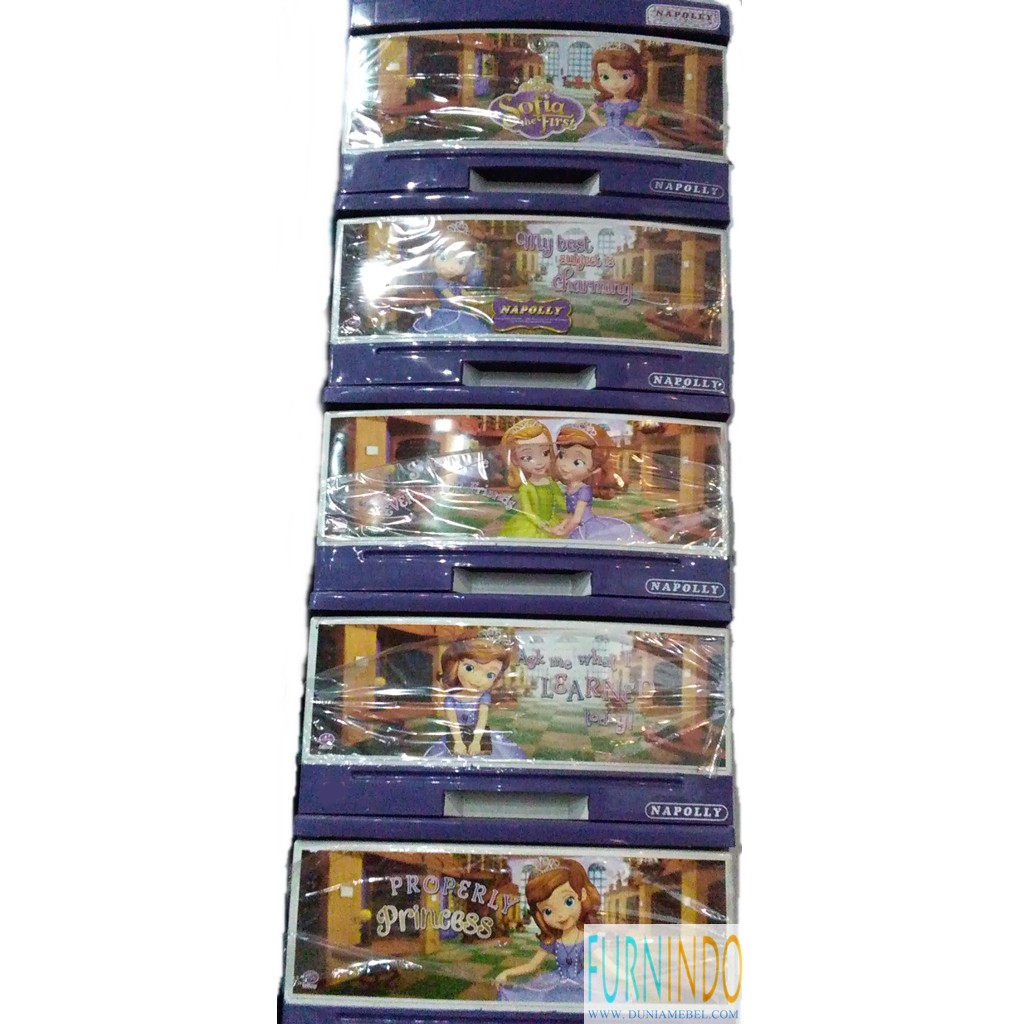 Lemari Laci Plastik Napolly SFC2-5000 SOP1 Sophia