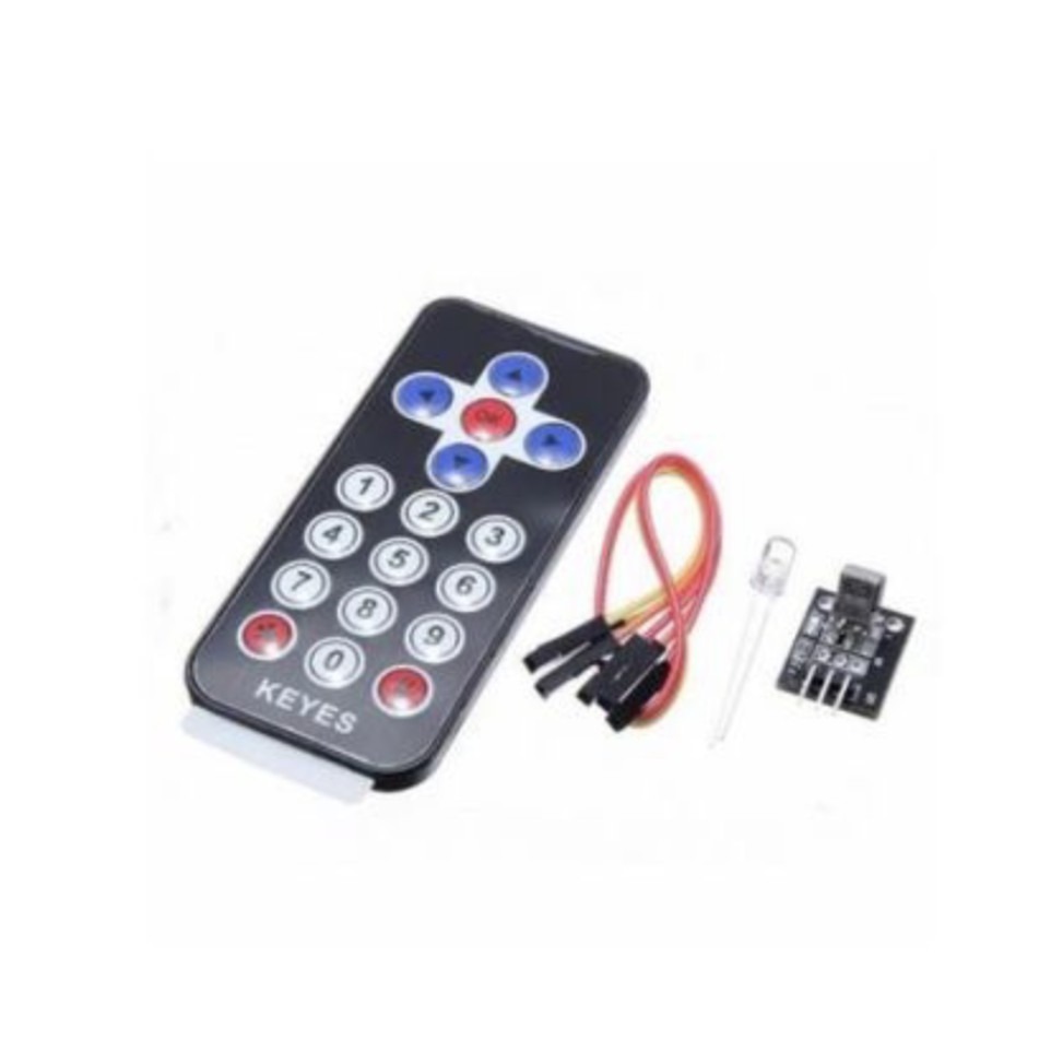 17 Keys Infrared IR Remote Control Module Kit T0152 black infrared key T 0152