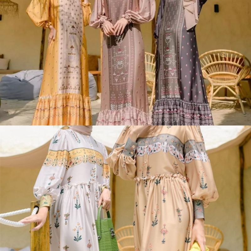 Madeena dan Jasmine dress Haideeorlin