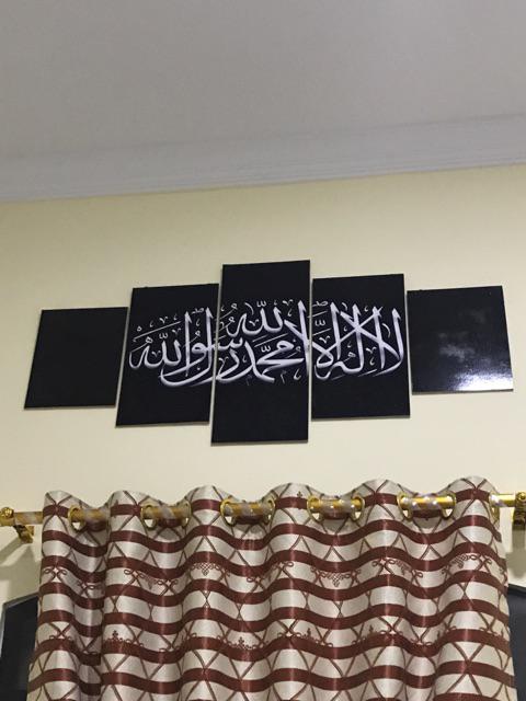 Hiasan Dinding Poster Kayu Sambung 5