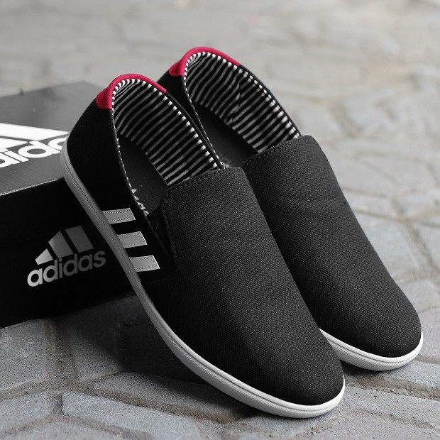 Sepatu Pria Trendy Adidas Devv Murah Keren Sepatu Kasual Slop Santai