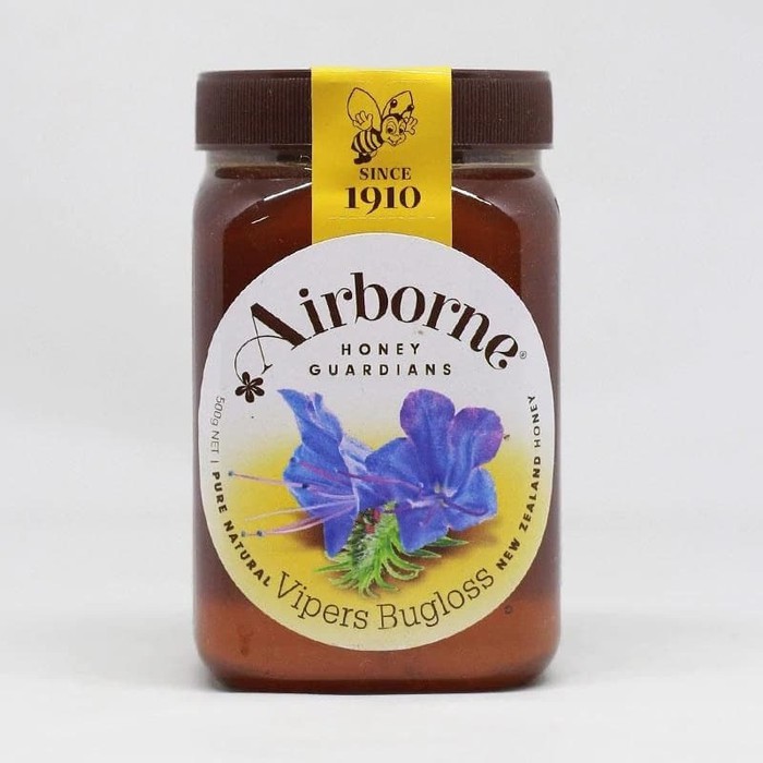 

Madu Airborne VIPERS BUGLOSS 500 gram - New Zealand Honey Import