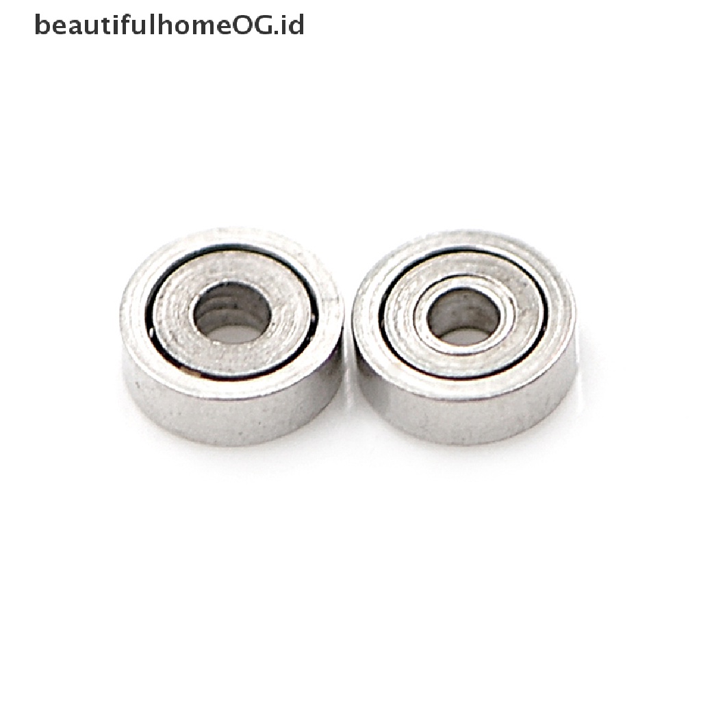 10pcs 681ZZ Miniatur Bola Bearing Metal Open Micro Ukuran 1x3 X 1mm