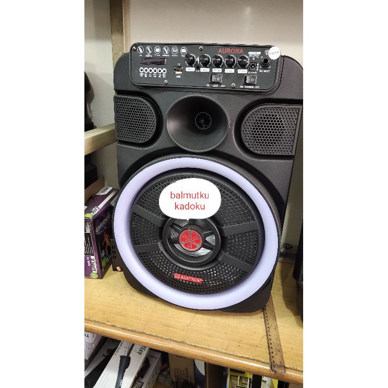 SPEAKER ASATRON AURORA SPEAKER PORTABLE WIRELESS 12 INCH