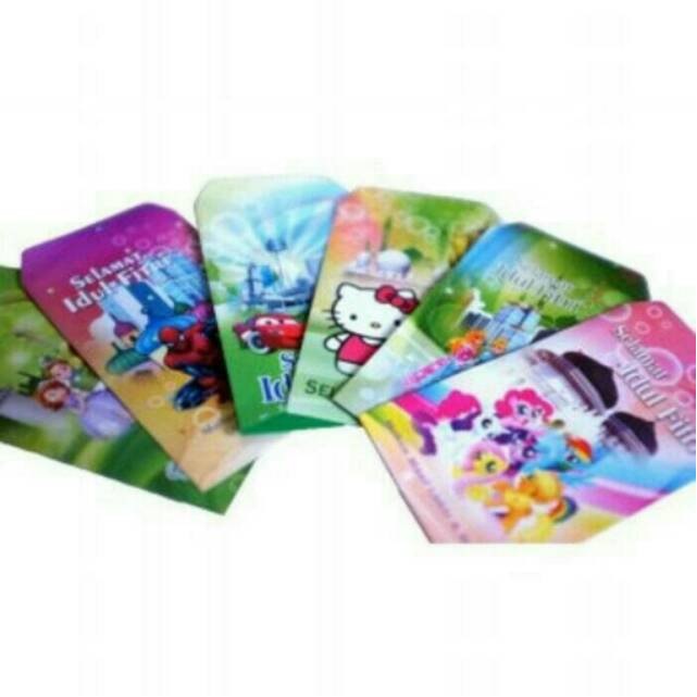 

1 Pack Amplop Lebaran Isi 100 psc Harga Termurah Dengan Motif Cowok Cewek