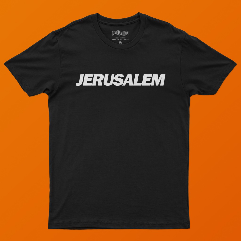 kaos distro bandung jerusalem, kaos jerusalem
