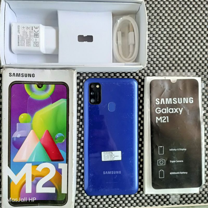 SAMSUNG M21 4/64 SECOND FULLSET ORI