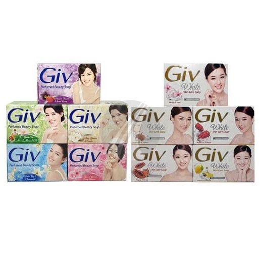 GIV Bar Soap Whitening Mandi Body Bath Sabun mandi