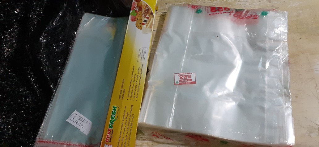 Plastik Opp Seal Panjang 24cm / Plastik Undangan Isi 100pcs