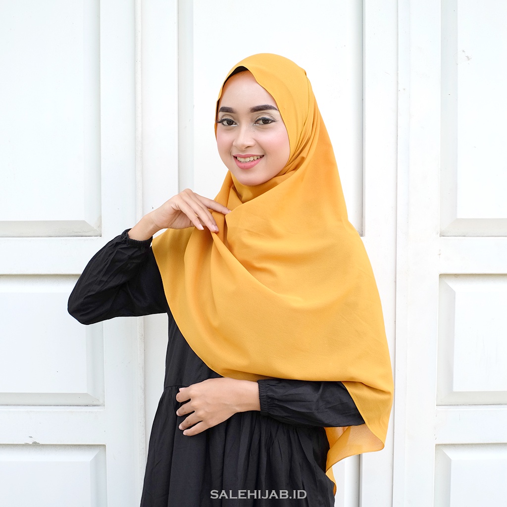 Jilbab Pashmina Sabyan - Kerudung Pasmina Diamond Italiano Pinggir NECI-1