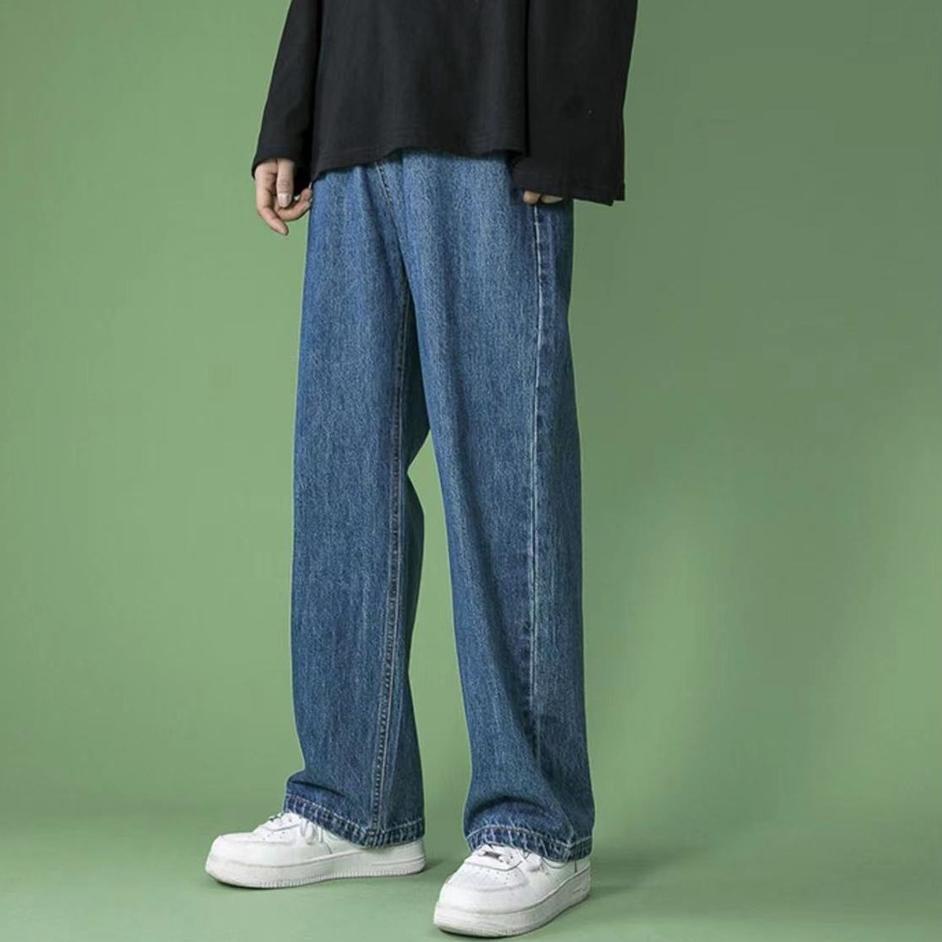 Terbaru.. Celana jeans korea celana oversize pria celana pria panjang jeans celana pria korea boyfri