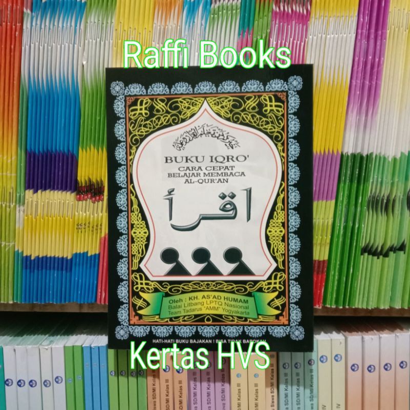 ORI BUKU IQRO/ Buku Iqro untuk Anak-anak/Iqra Besar
