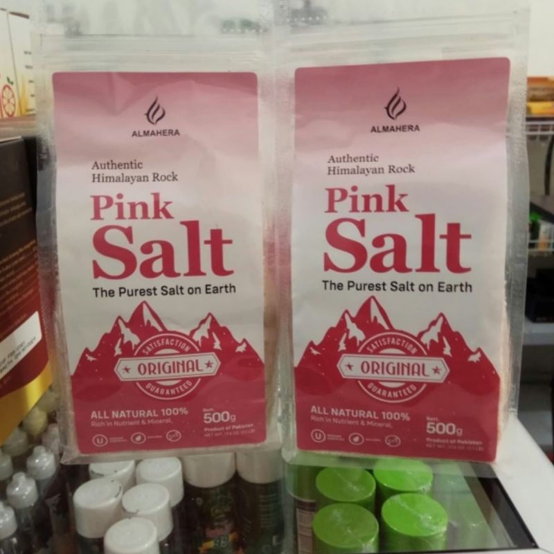 

garam himalaya Pink salt Original isi 500 gr