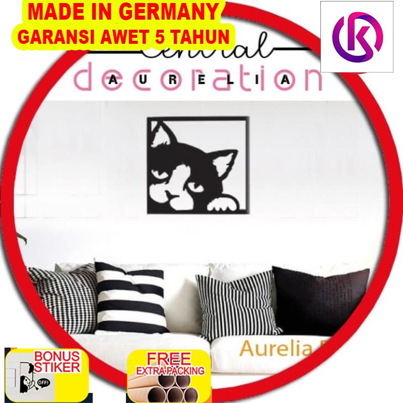 

Murah Hiasan dinding - kucing dekorasi dinding - lucu - 30 x 30 cm