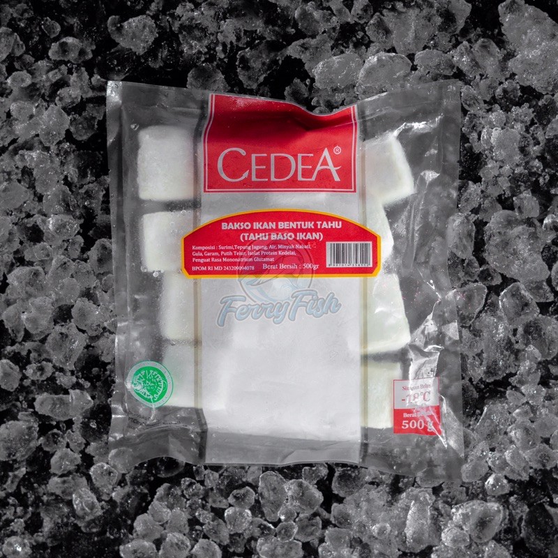 

Cedea Bakso Ikan Bantuk Tahu 500gram