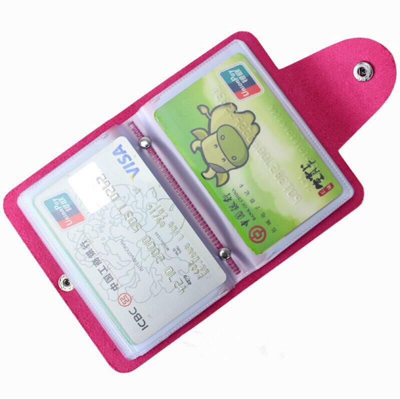 MJS 054 - DOMPET KULIT KARTU FASHION ISI 12 KARTU IMPORT CARD HOLDER / SOUVENIR PERNIKAHAN