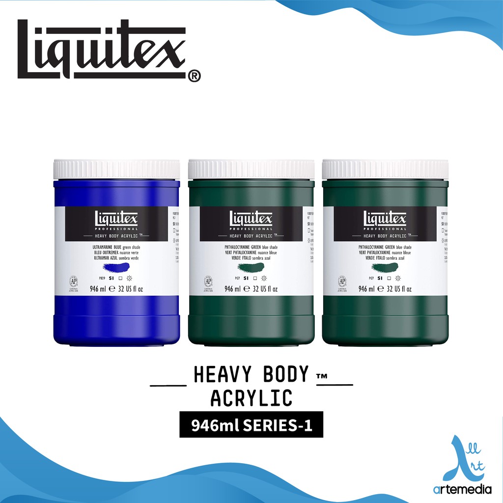 

Liquitex Heavy Body 946ml Series 1 Acrylic Color Paint