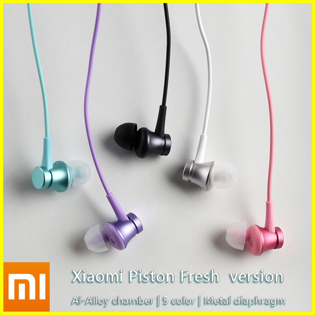 Xiaomi Piston 3 Colour Edition Earphone Redmi Mi Note 1 2 3 3s 4 4x 5 4c 6