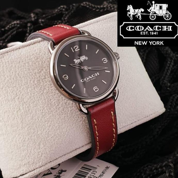 Jam Tangan Wanita Merk Coach Original ( 3.5 cm Type EST1941 Baterai C7 barang ada