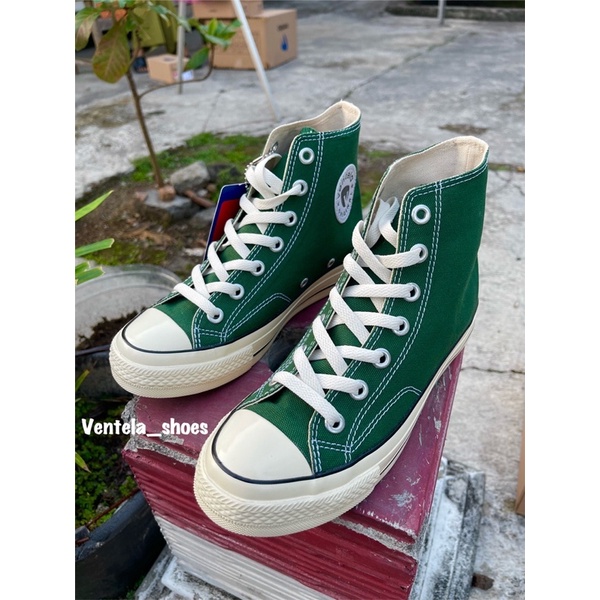 VENTELA 70'S GREEN HIGH LOW ORIGINAL