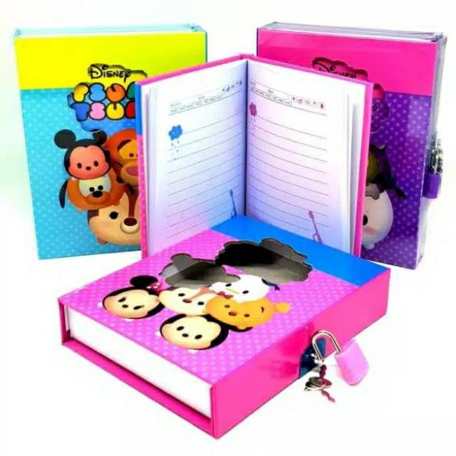 

BUKU DIARY KARAKTER ANAK + KUNCI GEMBOK