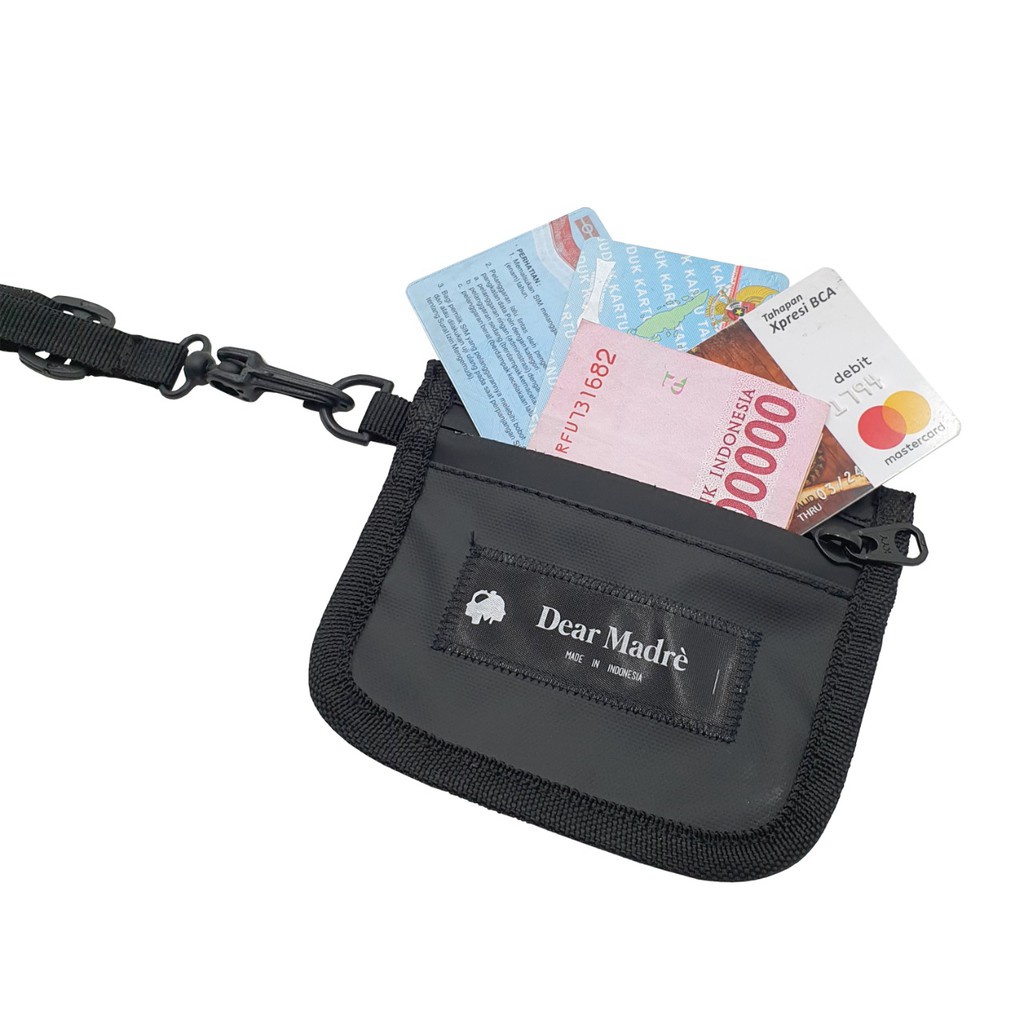 Tas Leher HP Dompet Kalung Selempang Gantung Leher Hanging Wallet Tempat Kartu ATM Anti Air Murah