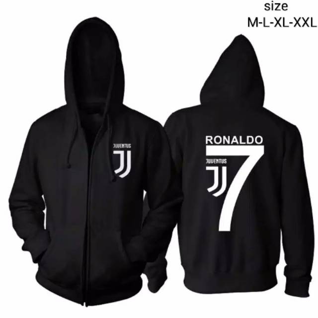 JAKET ZIPER JUVENTUS RONALDO