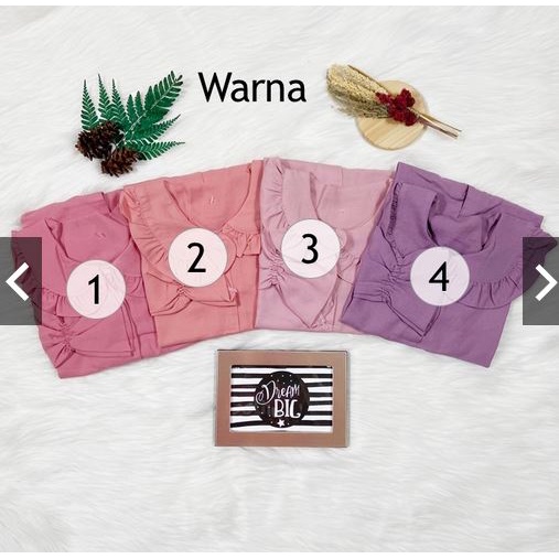 Blouse Terbaru Kekinian usia 10-12 Tahun I Atasan Anak Muslim Cewek Shakila