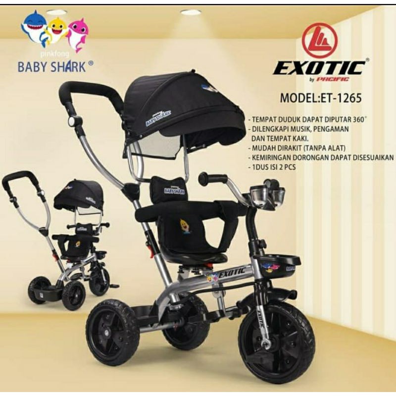 SEPEDA RODA TIGA TC EXOTIC ET-1265